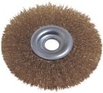 WIRE BRUSH 150MM FOR BENCH GRINDER