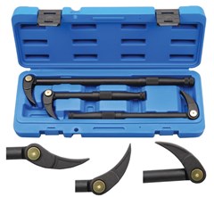 BGS 3-PCE PRY BAR SET, SWIVEL HEAD