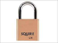 SQUIRE LN4T 40MM BRASS PADLOCK TWIN PACK