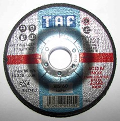 TAF  STEEL GRINDING DISC 115 x 6.5mm
