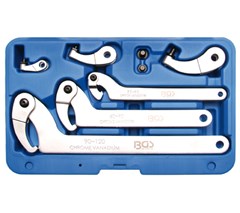 BGS 8 PCE HOOK WRENCH SET 35-120MM