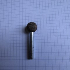 MOUNTED POINT STAINLESS STEEL 16MM ROUND