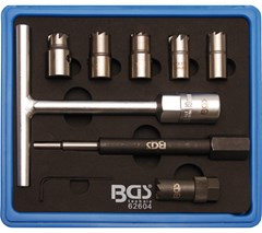 BGS 7-piece Injector Sealing Surfaces Cutter Set