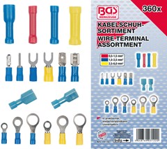 BGS Cable Lug Assortment | 360 pcs.