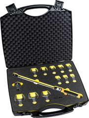 ELORA 13 PCE TORQUE WRENCH SET / INSERT, FINE TOOTH TOOLS