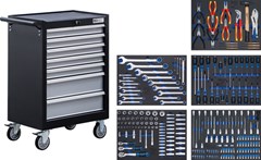 BGS Workshop Trolley | 7 Drawers | with 246 Tools