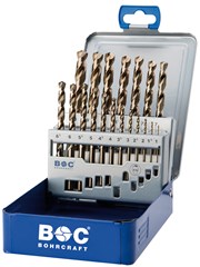BOHRCRAFT COBALE DRILL SET 1MM TO 10MM