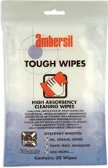 AMBERSIL TOUGH WIPES PK 30