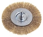 BOHR WERK SPINDLE CIRCULAR WIRE BRUSH 50MM
