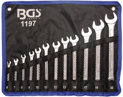 BGS 12PCE COMBI SPANNER SET 25 PCE 6-22