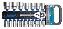 BGS 19-PCE SOCKET SET 1/2"