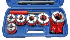 BGS 8-PCE PIPE THREADEING SET