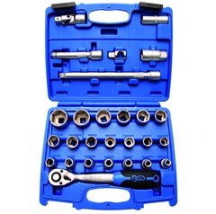 BGS 27-PCE SOCKET SET 1/2", 8-32MM