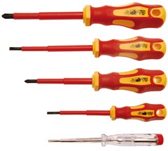 BGS 5PCE VDE SCREWDRIVER SET