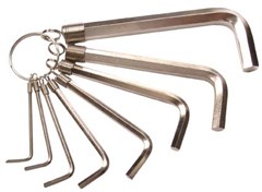 BGS 8pce INTERNAL HEX KEY SET 2-10MM