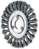 WIRE BRUSH PLATTED 180MM X 12 X 22M BORE