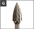 TYROLIT BURR TREE 6 X 16 SHAPE G G0618X06