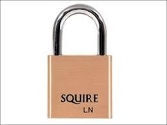 SQUIRE LN5 50MM BRASS PADLOCK