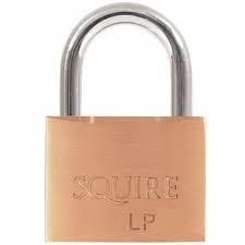 SQUIRE LP9TR 40MM BRASS PADLOCK TRIPLE PACK