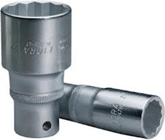 ELORA DEEP SOCKET 1/2" DRIVE 770-LTM 10MM TO 34MM