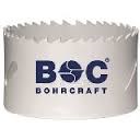 BOHRCRAFT HOLESAWS SIZES 16MM TO 168MM
