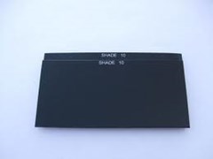 DARK WELDING LENSES  4 1/4 X 3 1/4 SHADES  9 TO 13