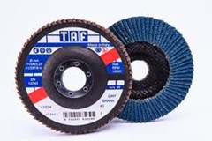 TAF ABRASIVE FLAP DISC 115MM LVZ38