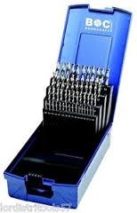 BOHRCRAFT GERTUS DRILL SET 1-6MM X 0.1MM SBB1060G