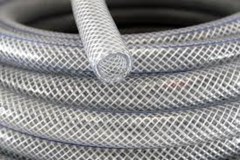 PVC BRAIDED TUBE 3/16" TO 1" PRICED PER METER