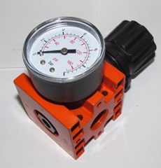 AIRLINE REGULATOR AND GAUGE 1/2"