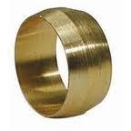 BARREL OLIVE BRASS 1/8" TO 3/4"