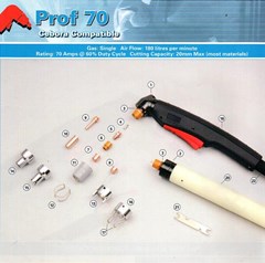 PLASMA TORCH SPARES CEBORA PROF 70 COMPATIBLE