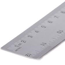 FLEXIBLE STEEL RULE 200X18 TO 500X30