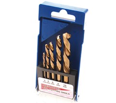 BGS 5- PIECE LEFT CUTTING DRILL SET