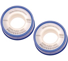 BGS 2-PIECE 10M PTFE SEAL TAPE
