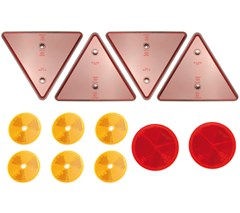 BGS 12-PCE TRAILER REFLECTOR SET