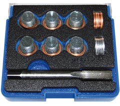 BGS OIL DRAIN PLUG REPAIR KIT, M14X1.25