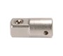 BGS ADAPTOR, SATIN CHROME PLATED, 1/4" EXT. - 3/8" INT. - BGS271 ADAPTOR SATIN CHROME PLATED 1/4"