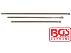 BGS 3pce EXTENSION BAR SET 1/4" 300-750MM