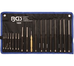 BGS 18-PIECE PIN PUNCH SET