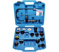 BGS 18-PIECE RADIATOR PRESSURE TEST KIT