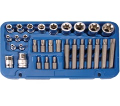 BGS 30-PCE T-STAR BIT & SOCKET SET