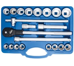 BGS AF 21-PCE SOCKET SET 3/4"