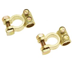 BGS BATTERY TERMINAL SET- 2 PACK POSITIVE/NEGATIVE