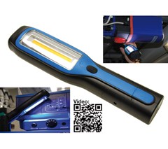 BGS COB LED Worklight with magnet & hook 3.7v/2000mAh