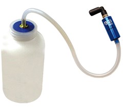 BGS BRAKE BLEEDER VALVE WITH FLUID RECEPTION BOTTLE