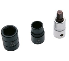BGS 3 PCE PENTAGON SOCKET SET, 1/2"