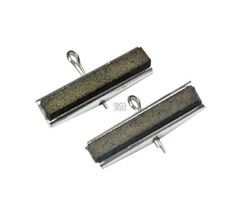 BGS 2 Spare Grinding Heads for Art. 1155, 30 mm Heads, Grain # 220