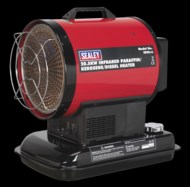 Sealey Infrared Paraffin/Kerosene/Diesel Heater 20.5kW 230V