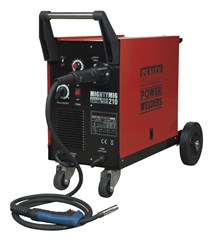 Sealey Professional Gas/No-Gas MIG Welder 210Amp with Euro Torch